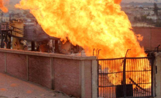 Gas pipeline blown up in Kandhkot